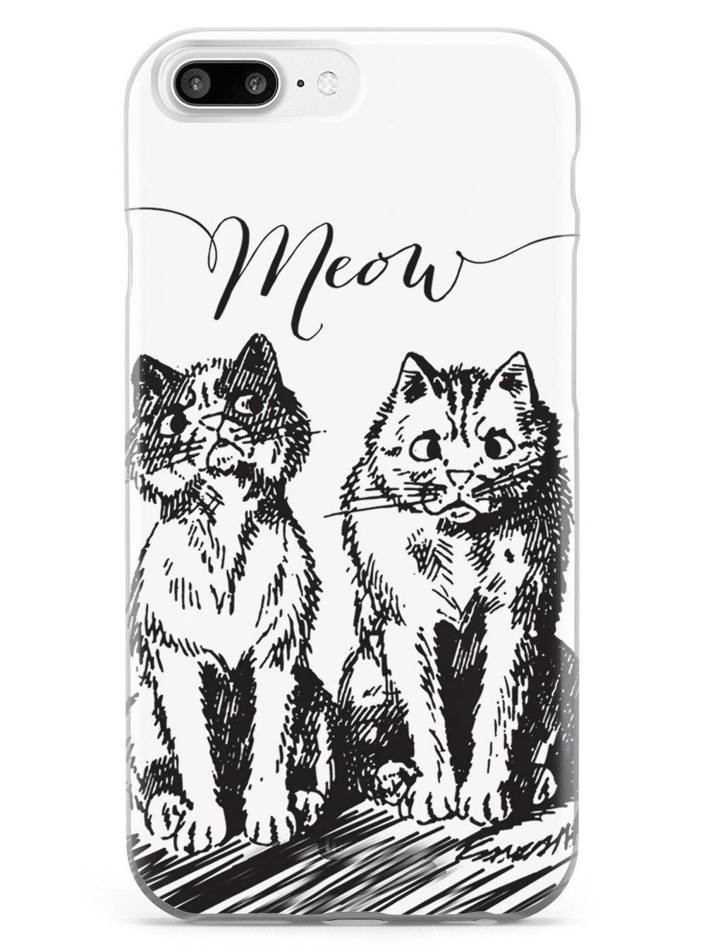 Meow! Sketchy Kitties Cat Case