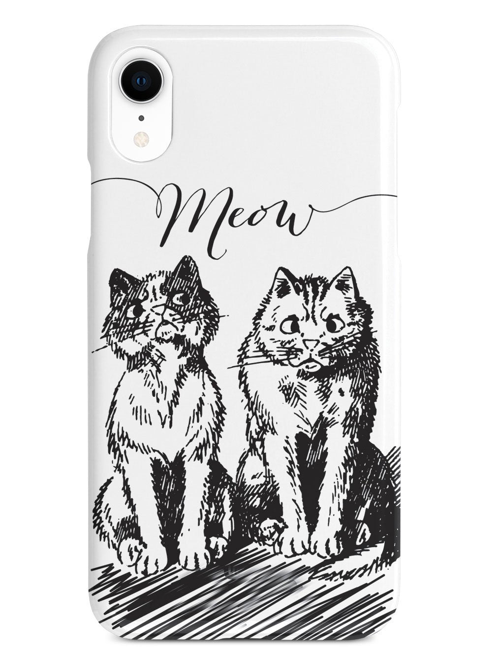 Meow! Sketchy Kitties Cat Case
