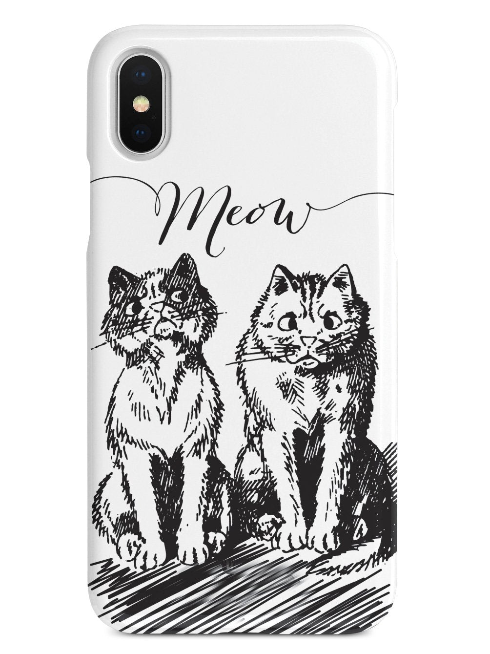 Meow! Sketchy Kitties Cat Case