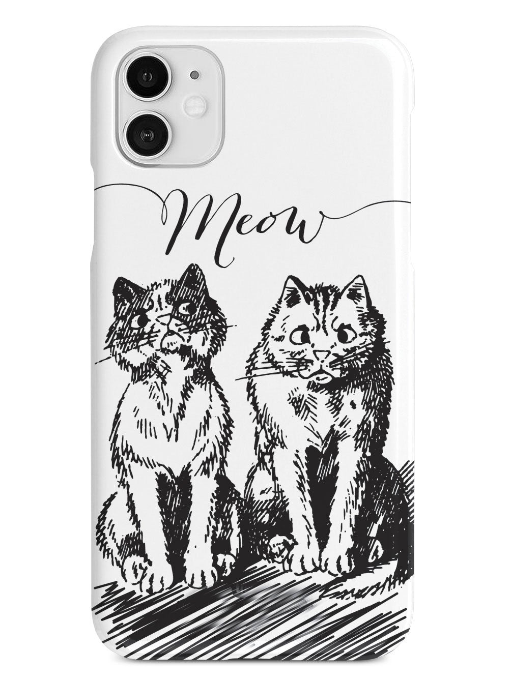 Meow! Sketchy Kitties Cat Case