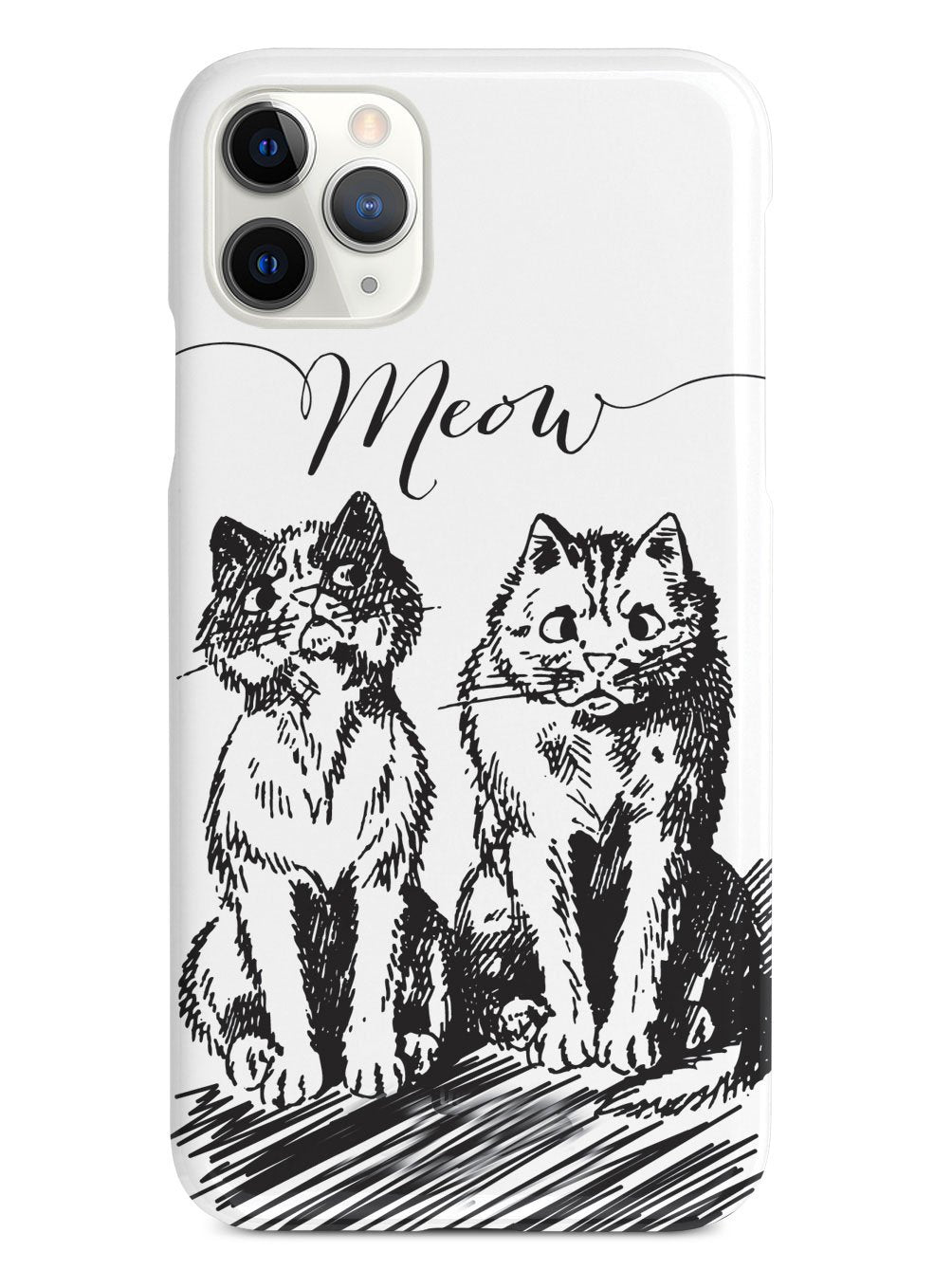 Meow! Sketchy Kitties Cat Case