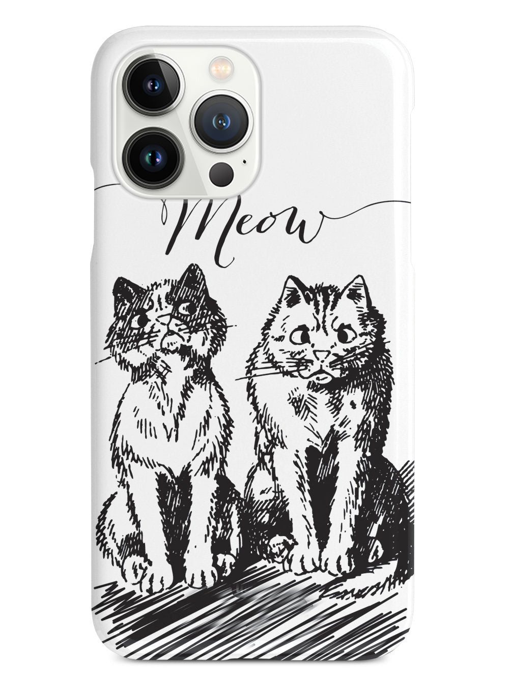 Meow! Sketchy Kitties Cat Case