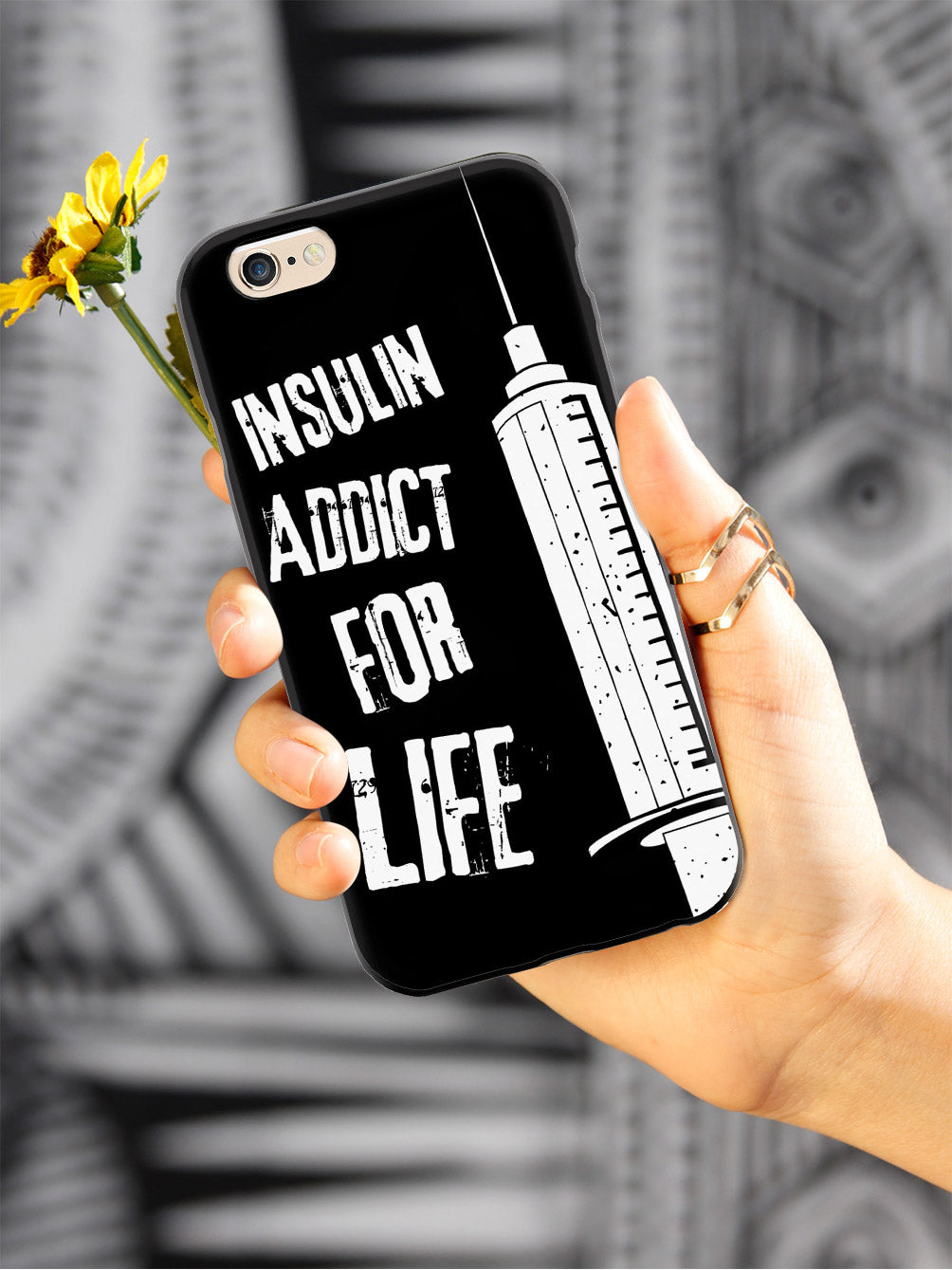 Insulin Addict for Life Diabetes Awareness Case