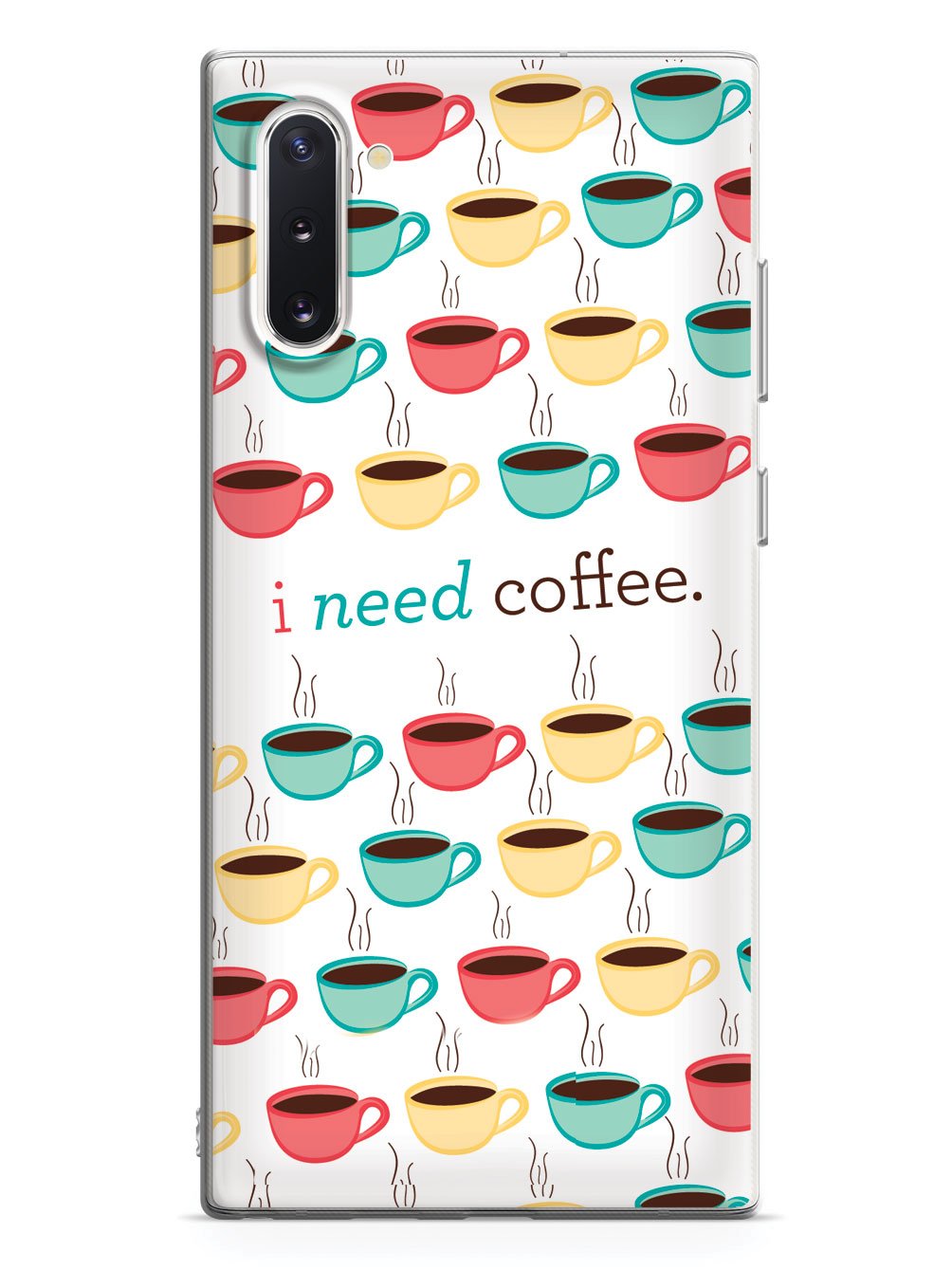 I Need Coffee Case