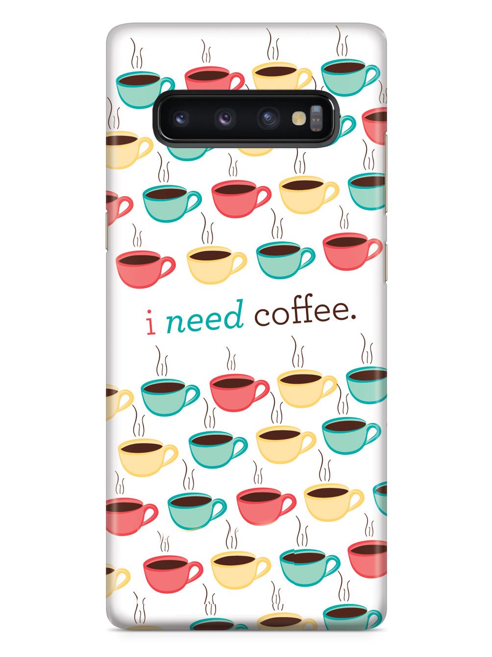 I Need Coffee Case