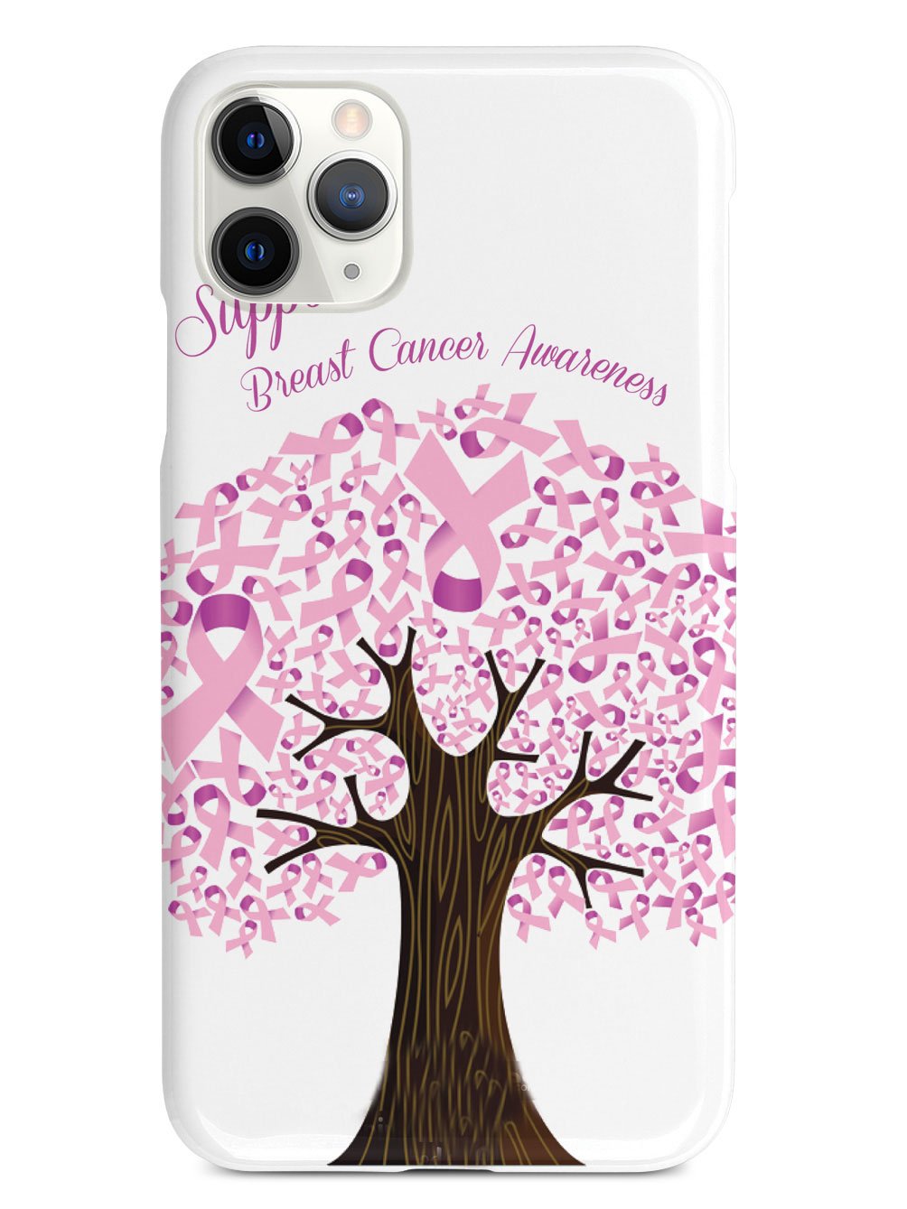 Ribbon Tree - Support Breast Cancer Awareness Case