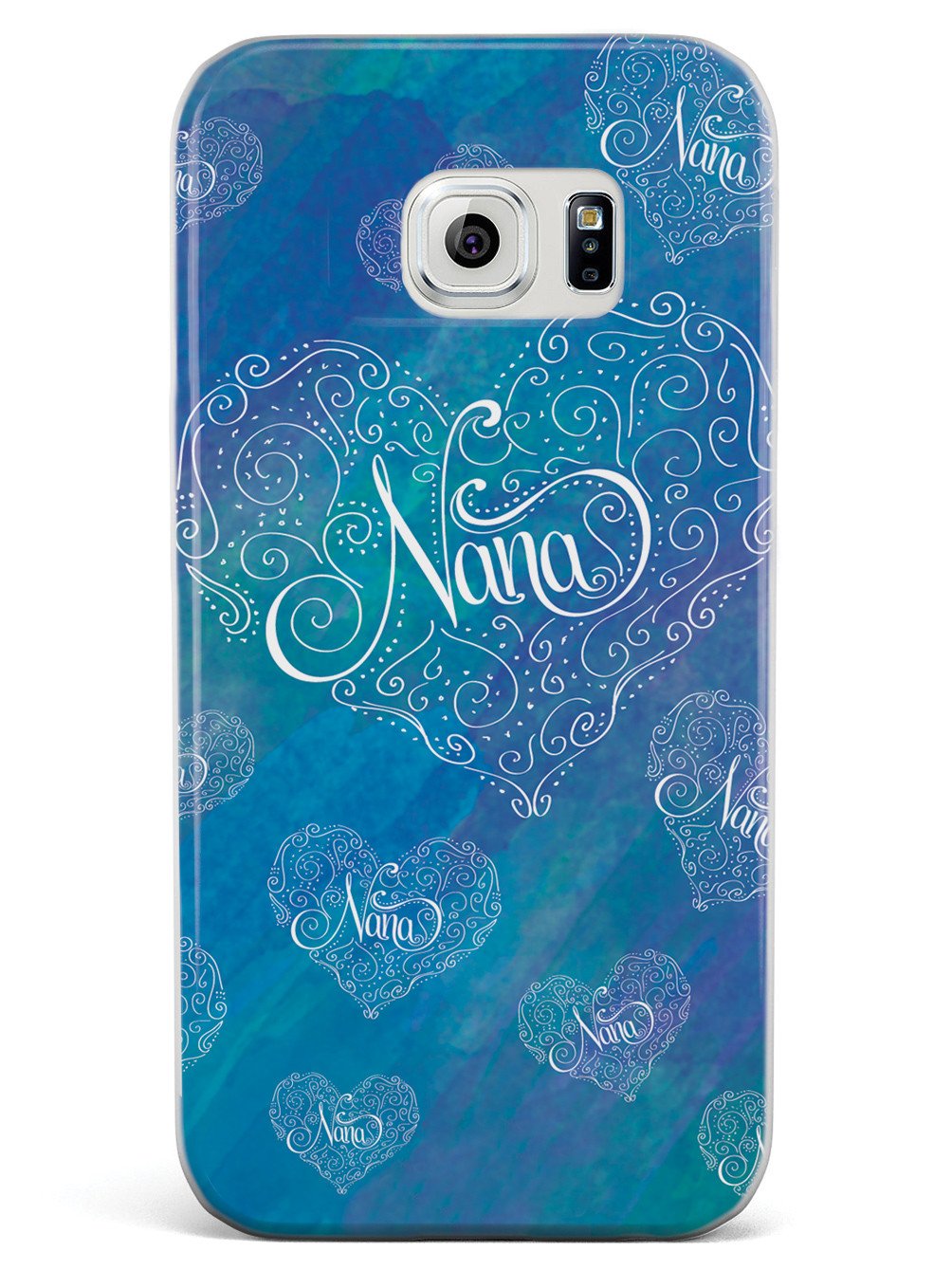 Nana - Blue Doodle Design Case