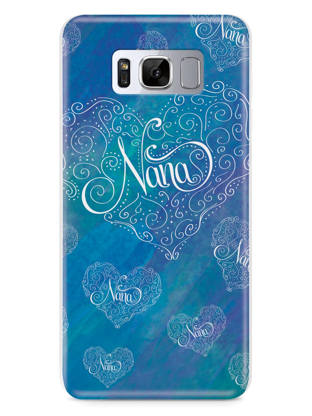 Nana - Blue Doodle Design Case