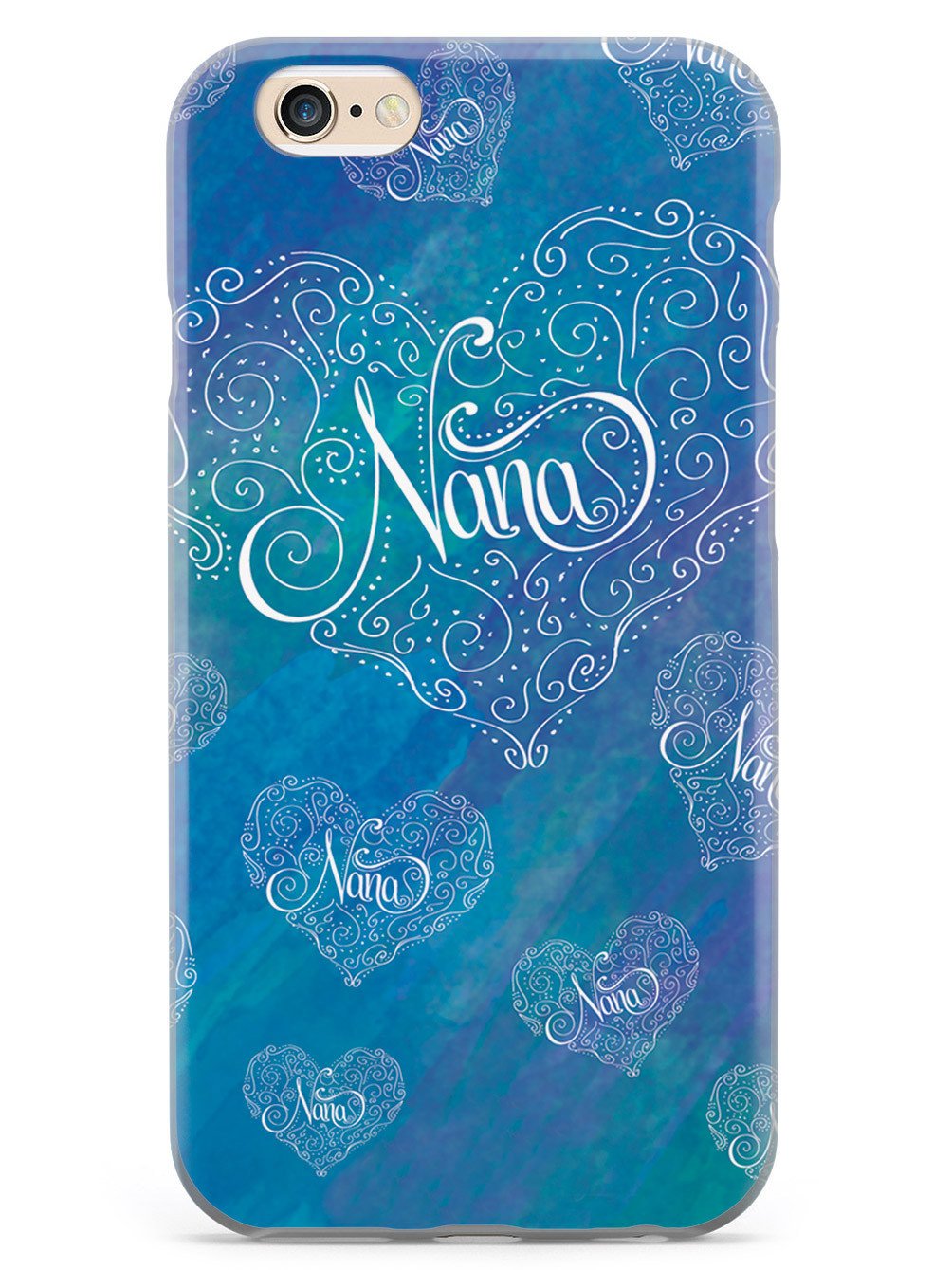 Nana - Blue Doodle Design Case