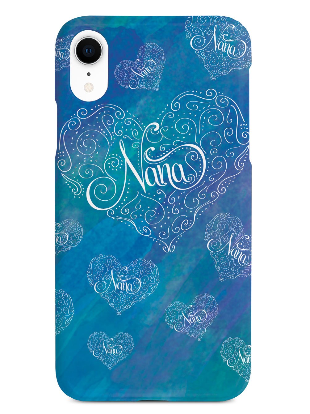 Nana - Blue Doodle Design Case