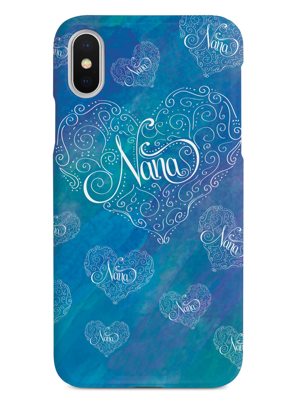 Nana - Blue Doodle Design Case