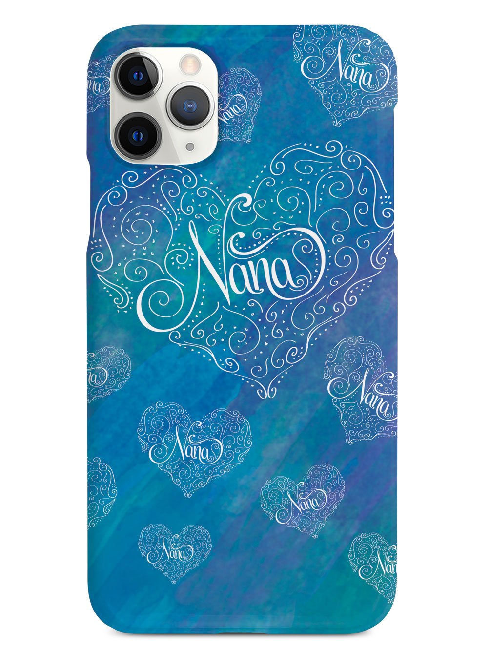 Nana - Blue Doodle Design Case