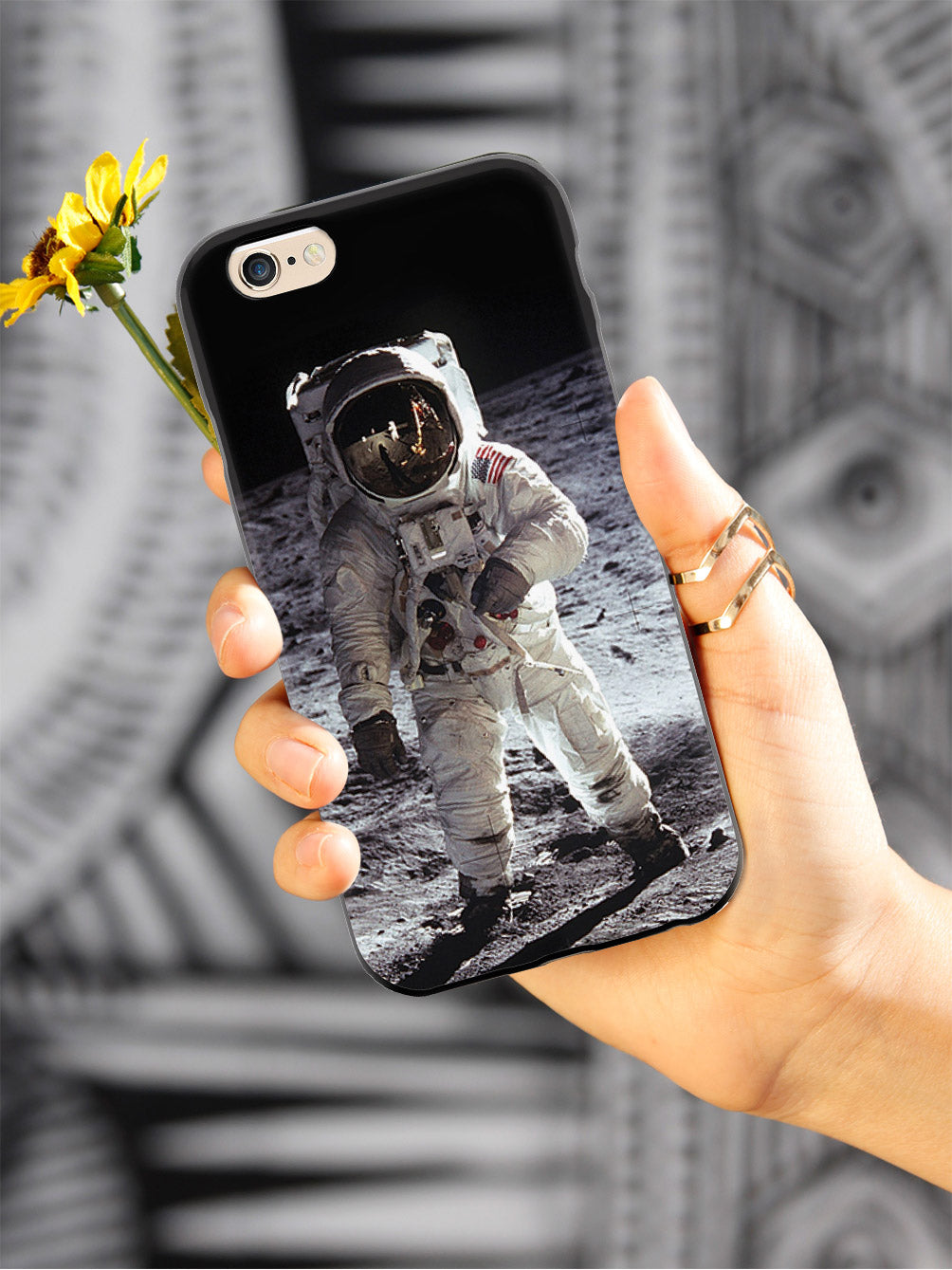 Moon Landing Astronaut Outer Space Case