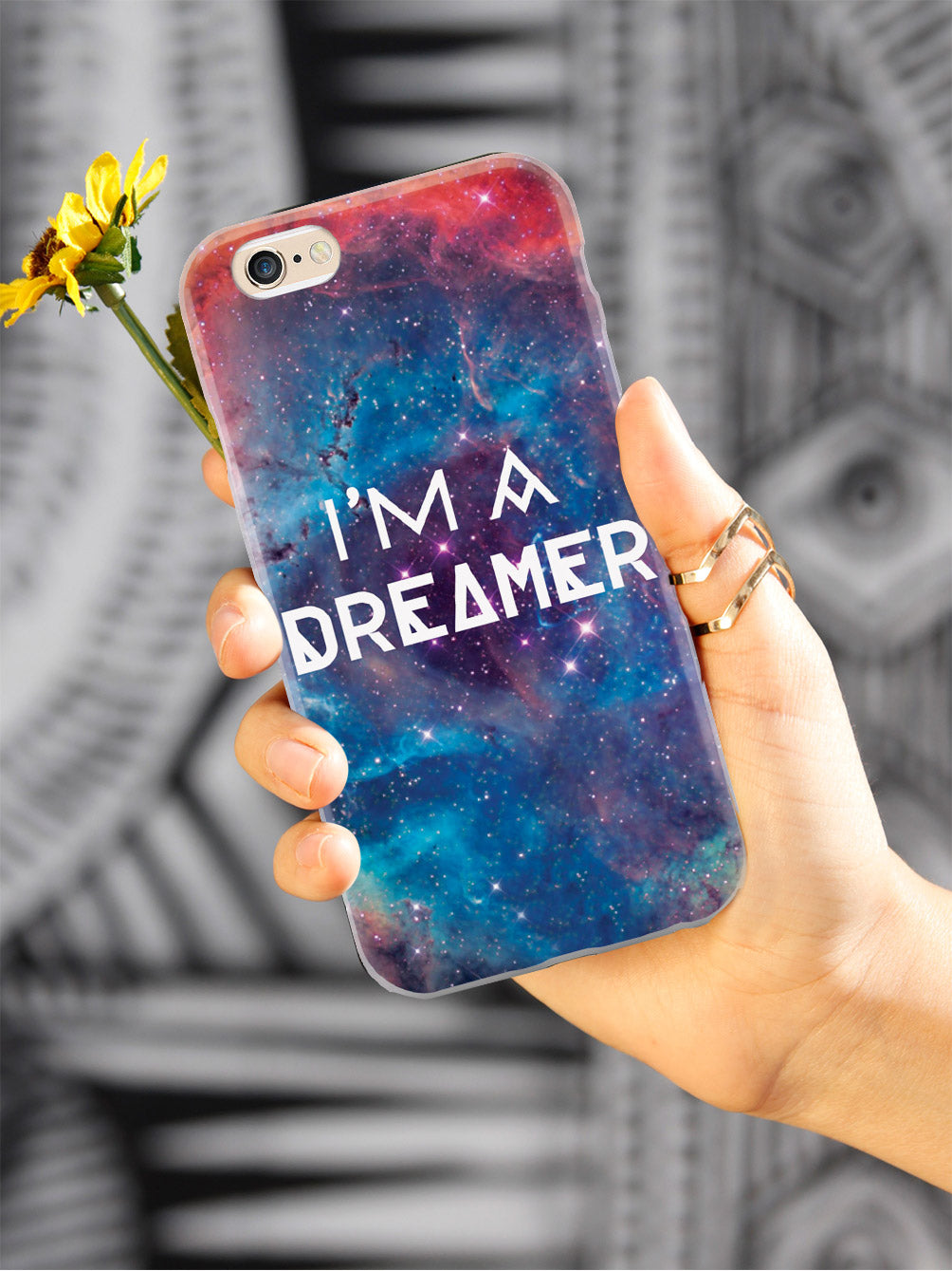I'm A Dreamer - Outer Space Star Constellation Case