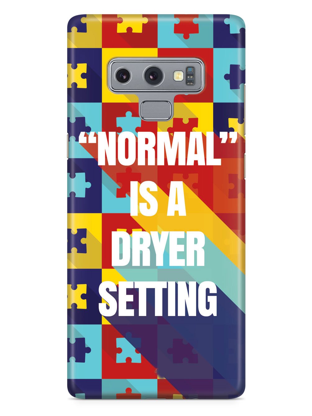 Normal is A Dryer Setting - Autism Awareness Case