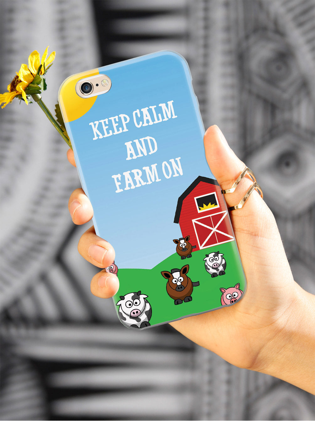 Keep Calm & Farm On Case