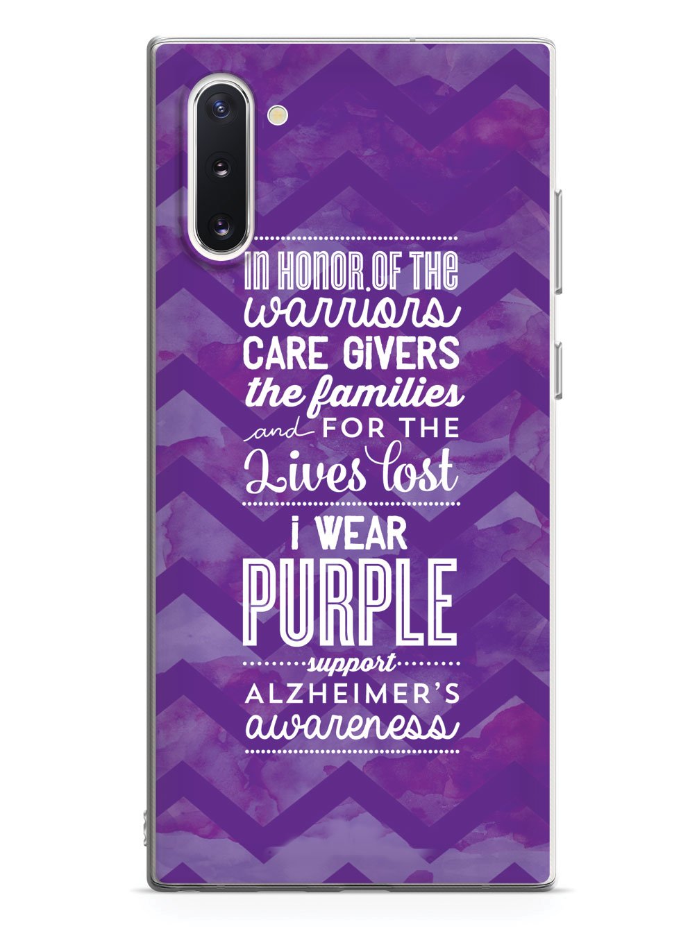 I Wear Purple - Alzheimer's Awareness Support Case