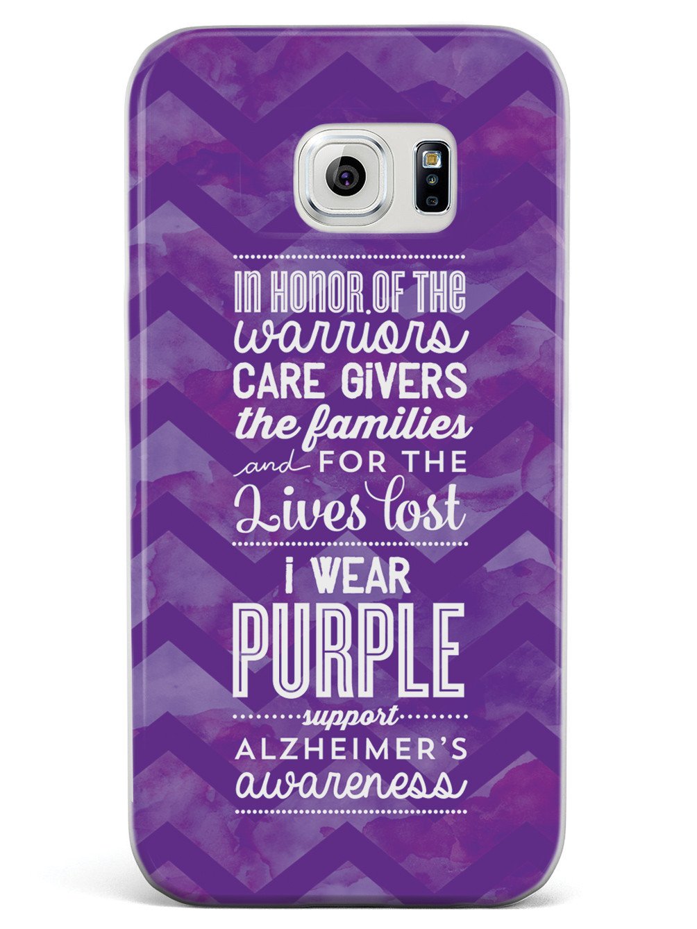 I Wear Purple - Alzheimer's Awareness Support Case