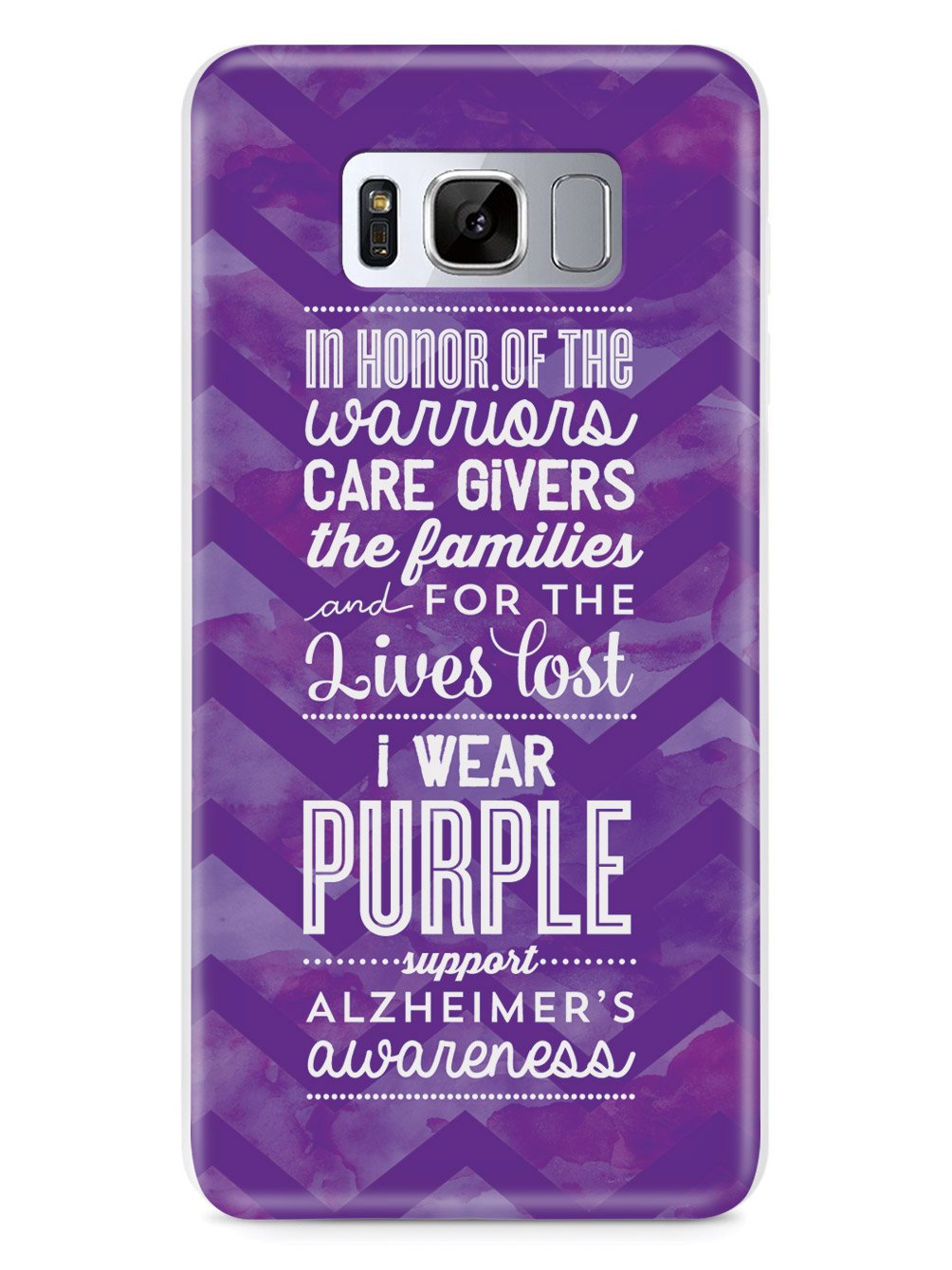 I Wear Purple - Alzheimer's Awareness Support Case