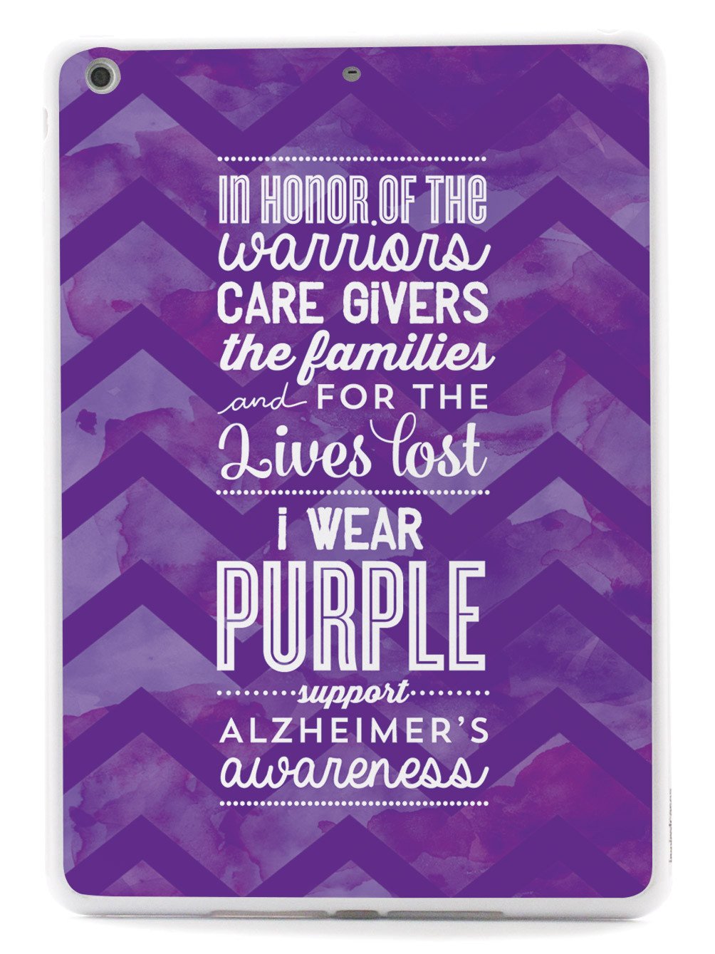 I Wear Purple - Alzheimer's Awareness Support Case