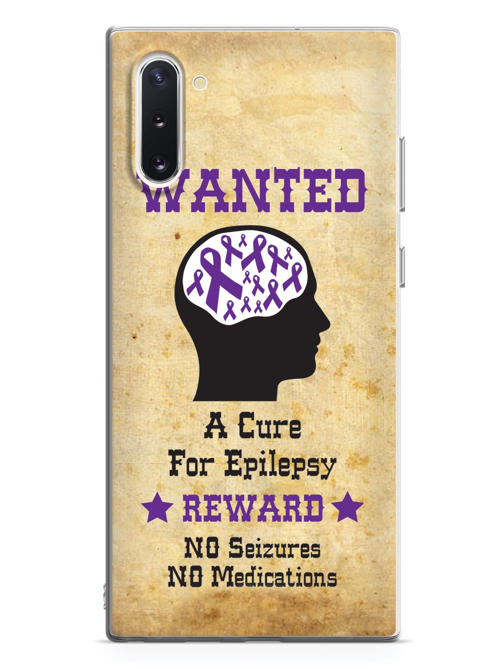 Wanted - Cure for Epilepsy Awareness Support Case