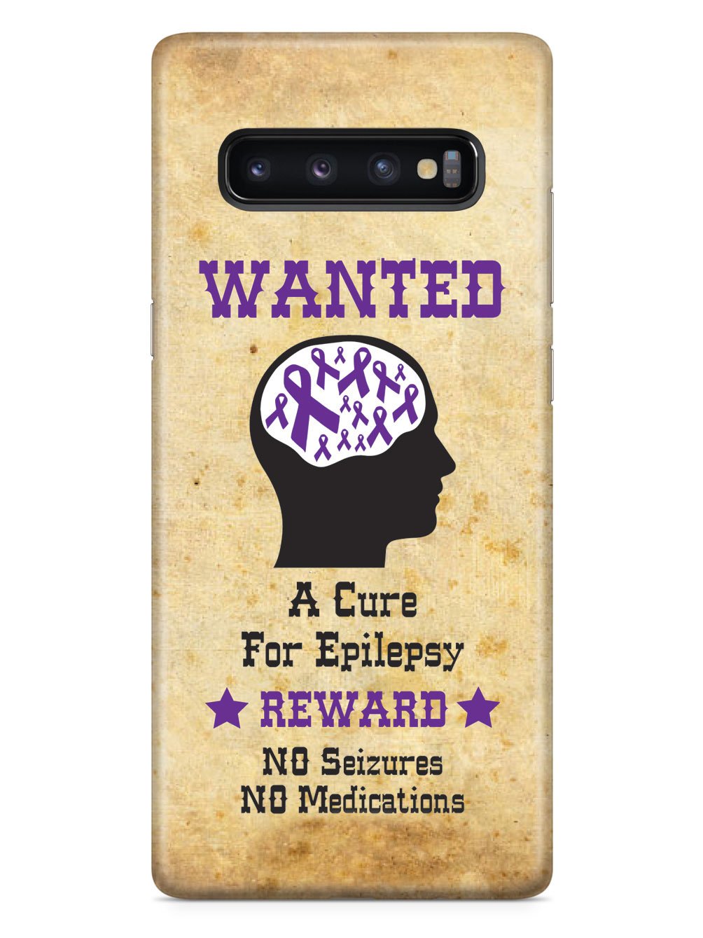 Wanted - Cure for Epilepsy Awareness Support Case