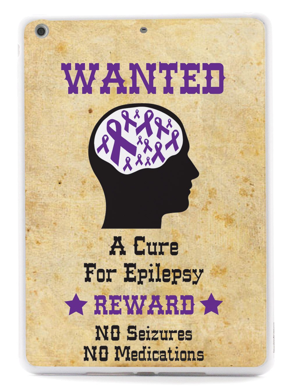 Wanted - Cure for Epilepsy Awareness Support Case