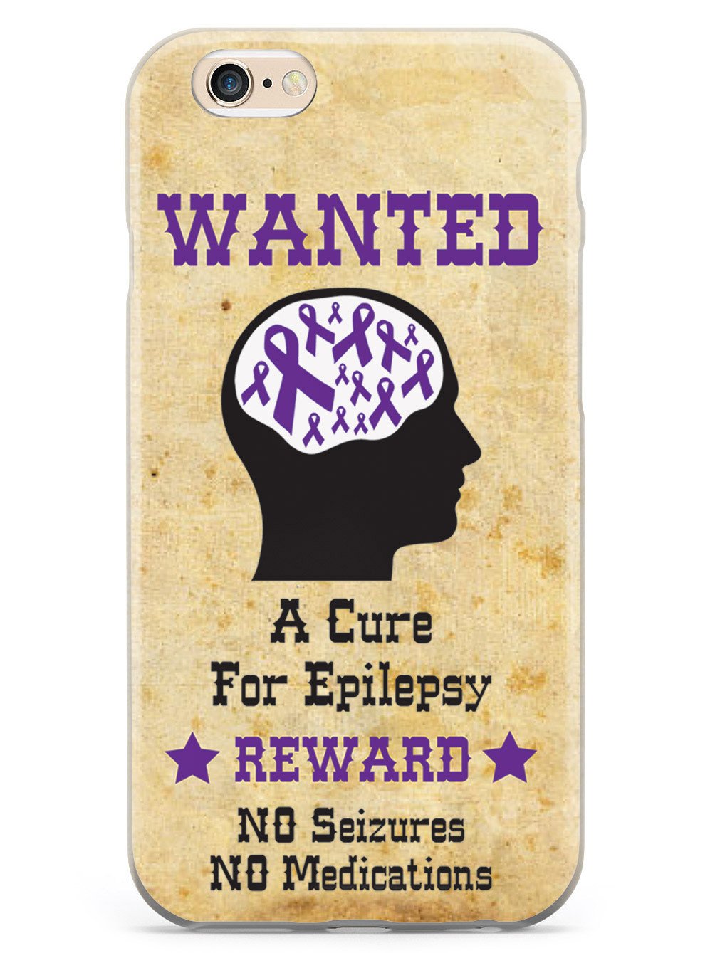 Wanted - Cure for Epilepsy Awareness Support Case