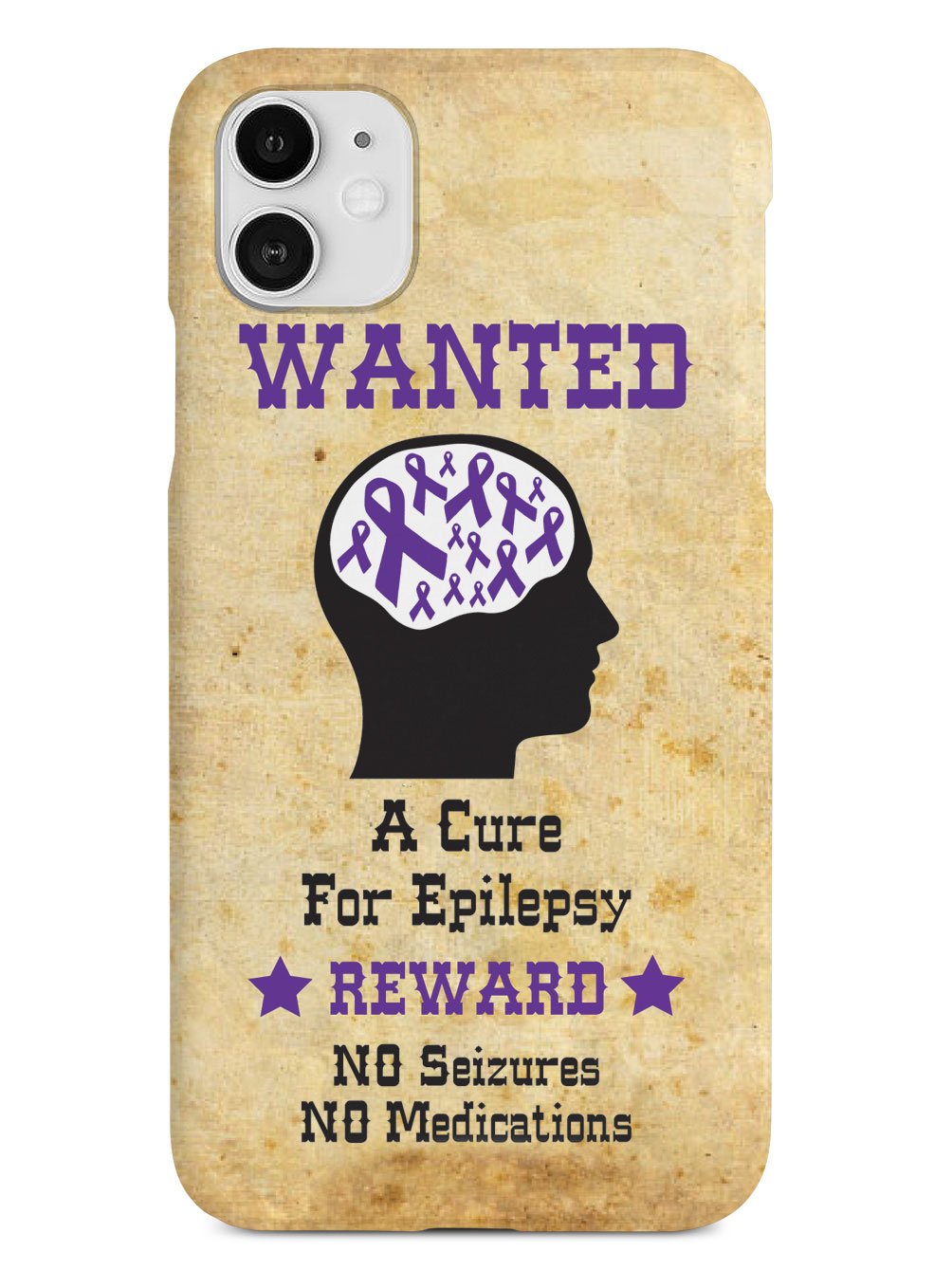 Wanted - Cure for Epilepsy Awareness Support Case