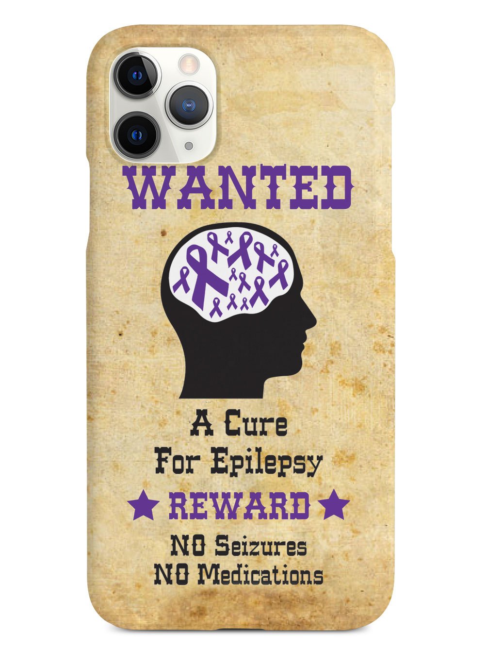 Wanted - Cure for Epilepsy Awareness Support Case