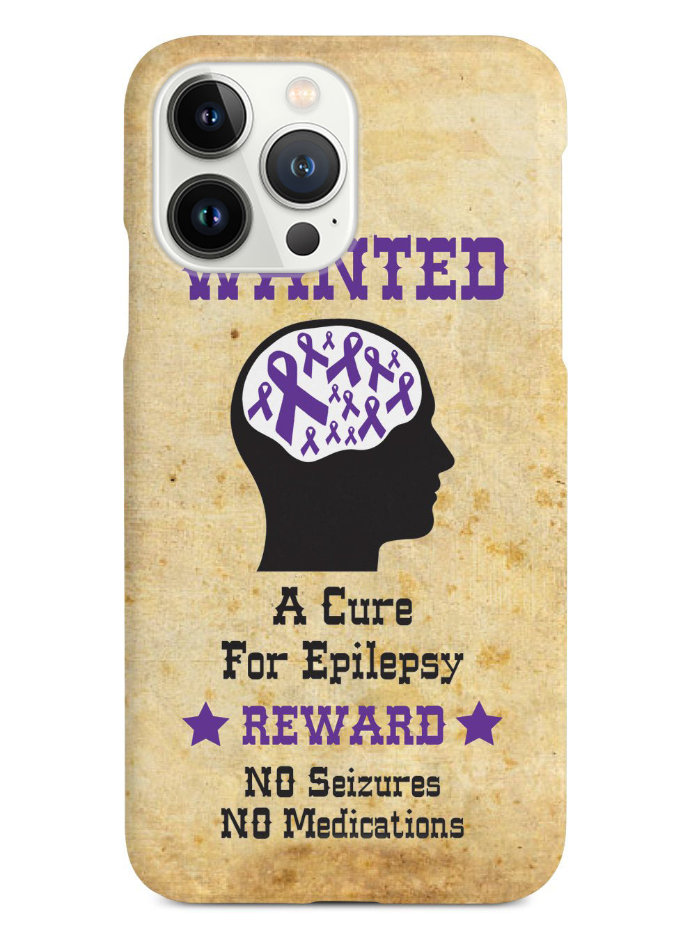 Wanted - Cure for Epilepsy Awareness Support Case