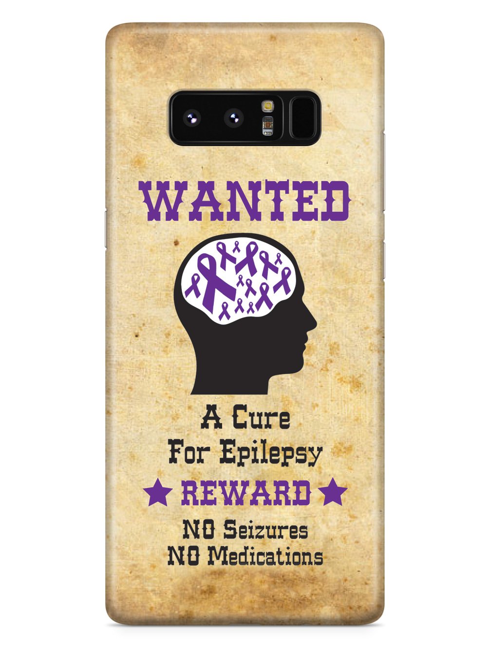 Wanted - Cure for Epilepsy Awareness Support Case