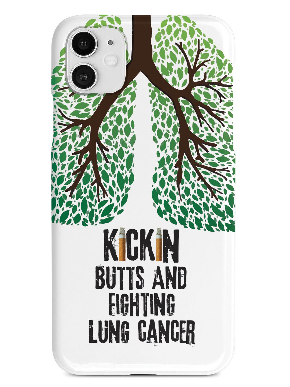 Kicking Butts & Fighting Lung Cancer - Awareness Case