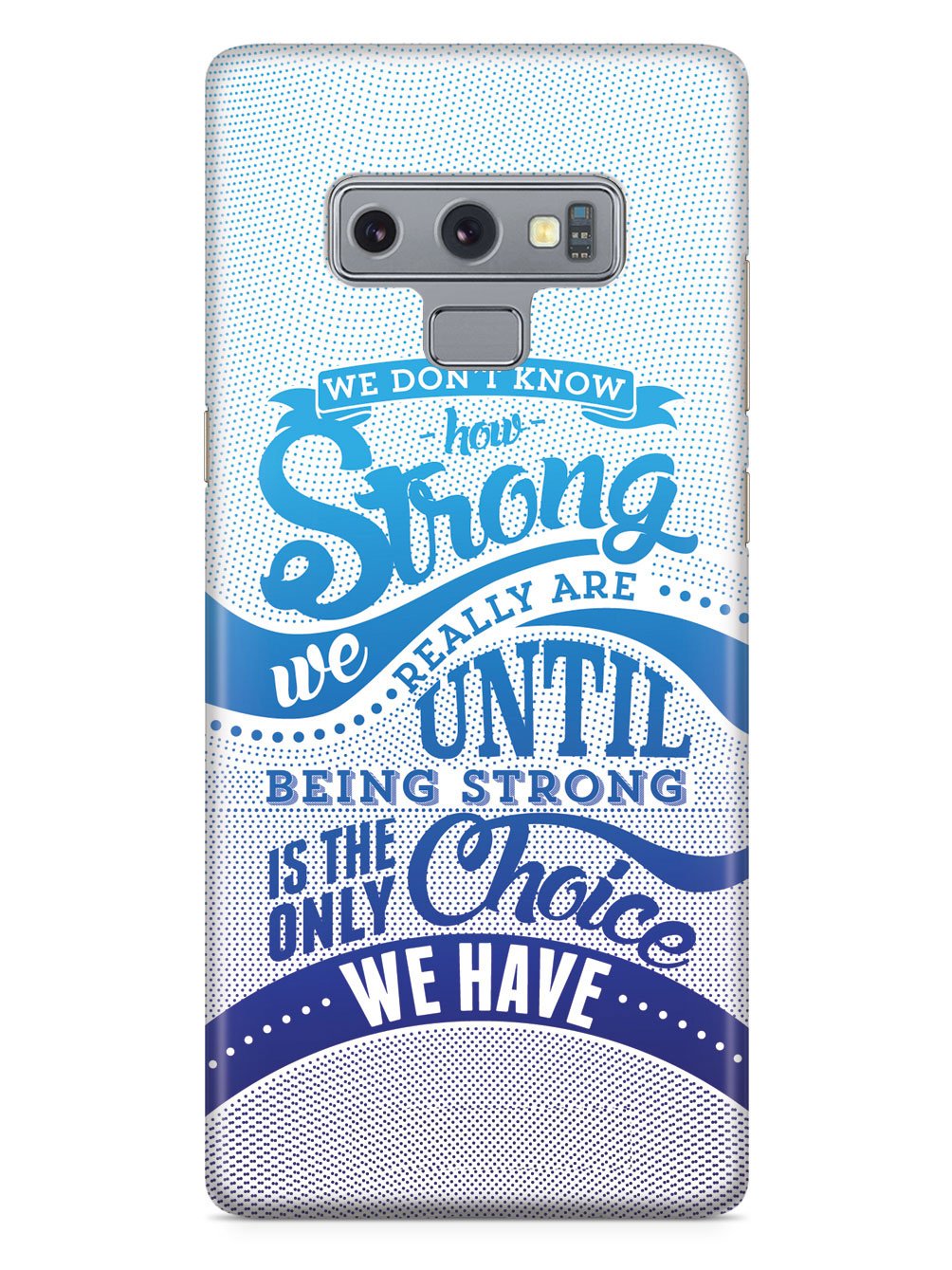 How Strong - Blue Awareness/Support Case