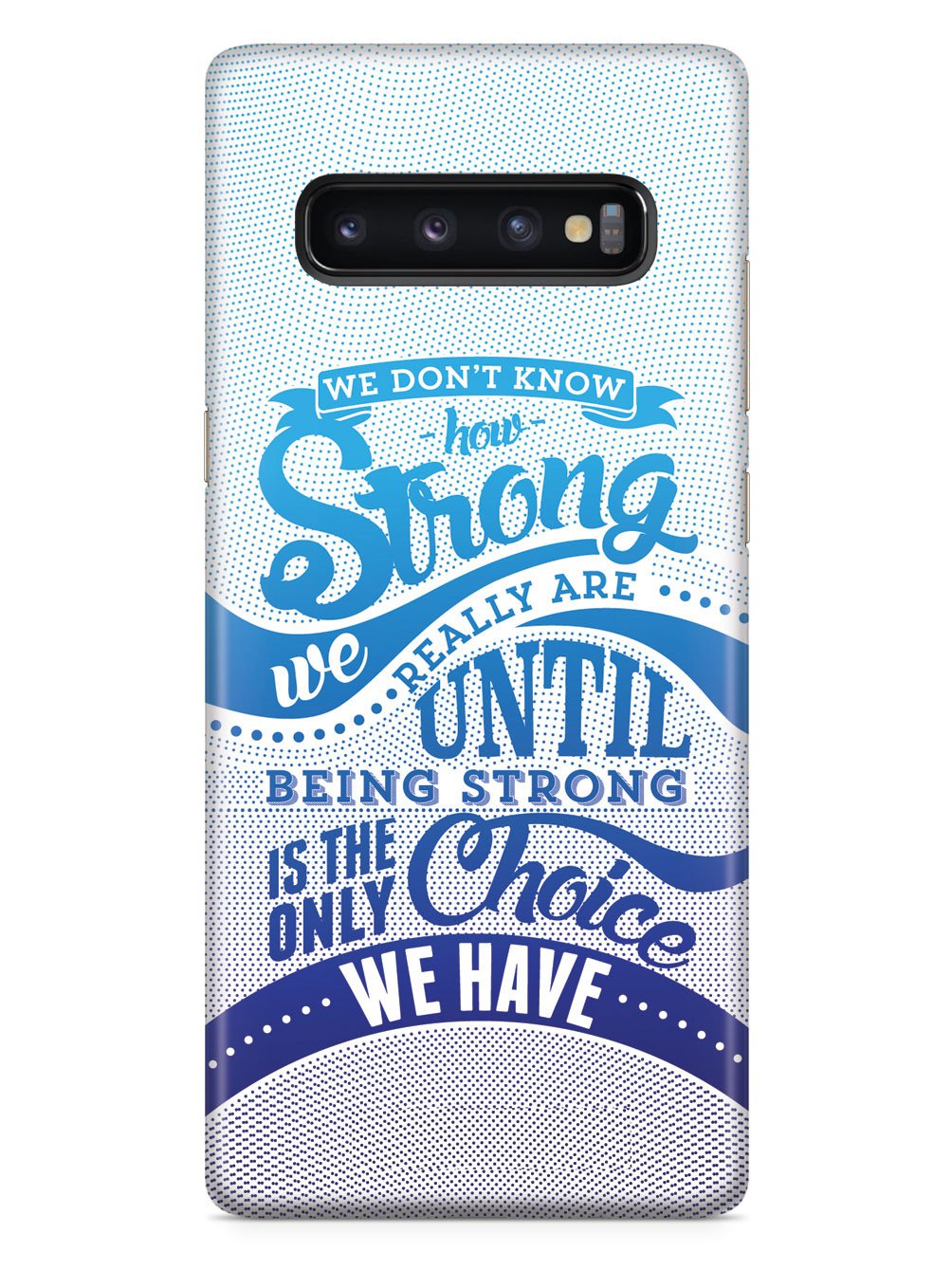 How Strong - Blue Awareness/Support Case