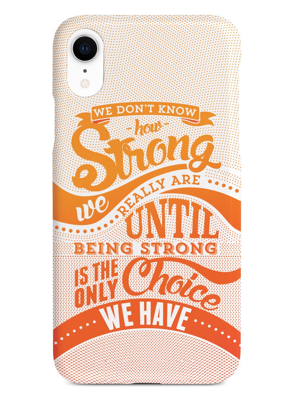 How Strong - Orange Awareness/Support Case