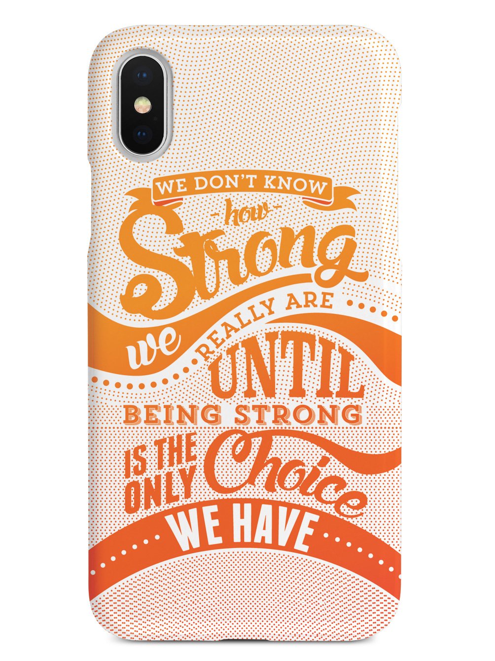 How Strong - Orange Awareness/Support Case