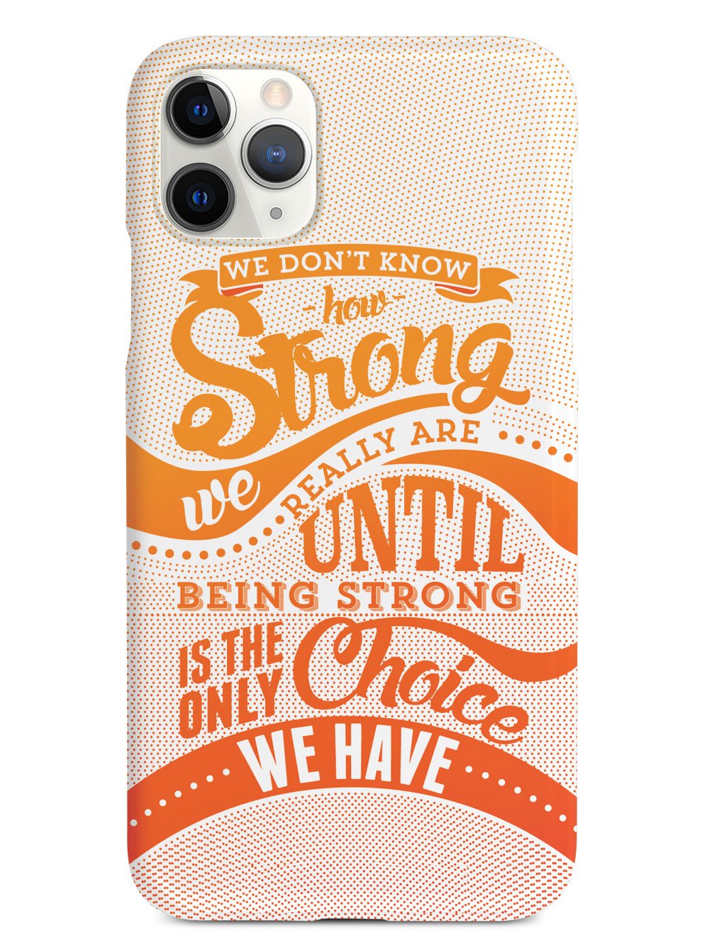 How Strong - Orange Awareness/Support Case