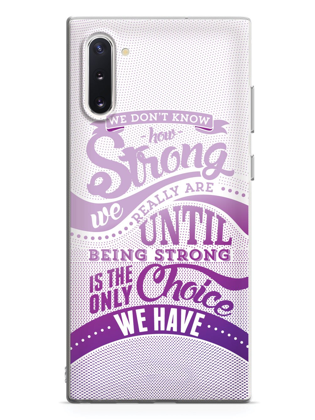 How Strong - Purple Awareness/Support Case