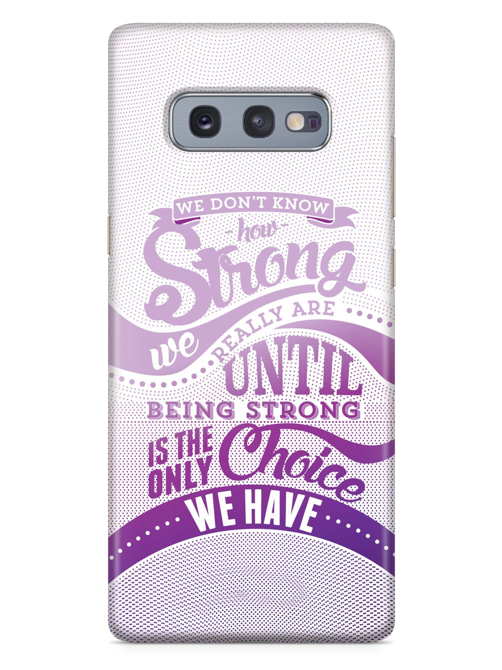 How Strong - Purple Awareness/Support Case