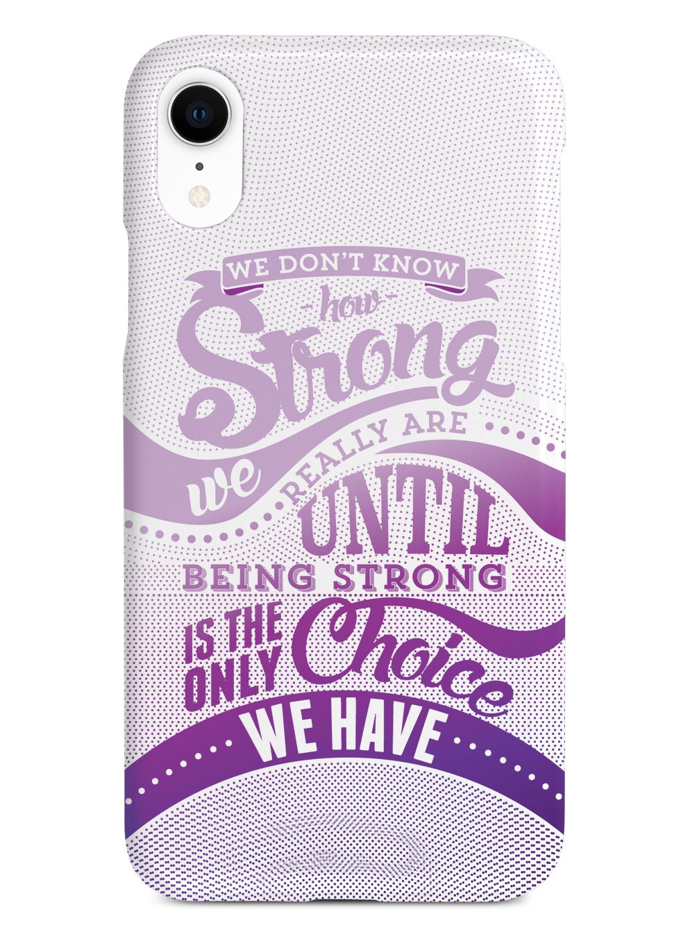 How Strong - Purple Awareness/Support Case