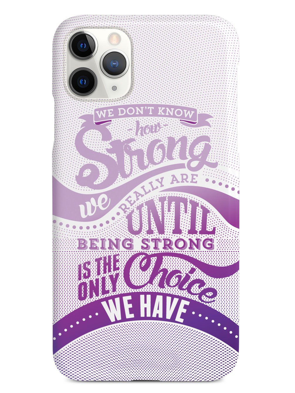 How Strong - Purple Awareness/Support Case