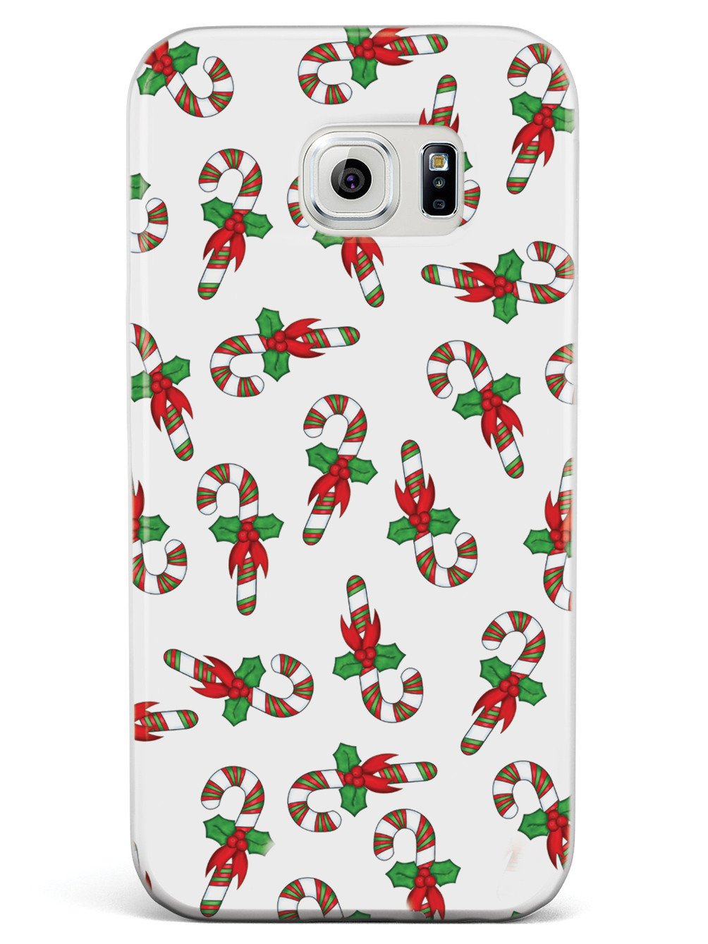 Candy Canes Christmas Pattern Case