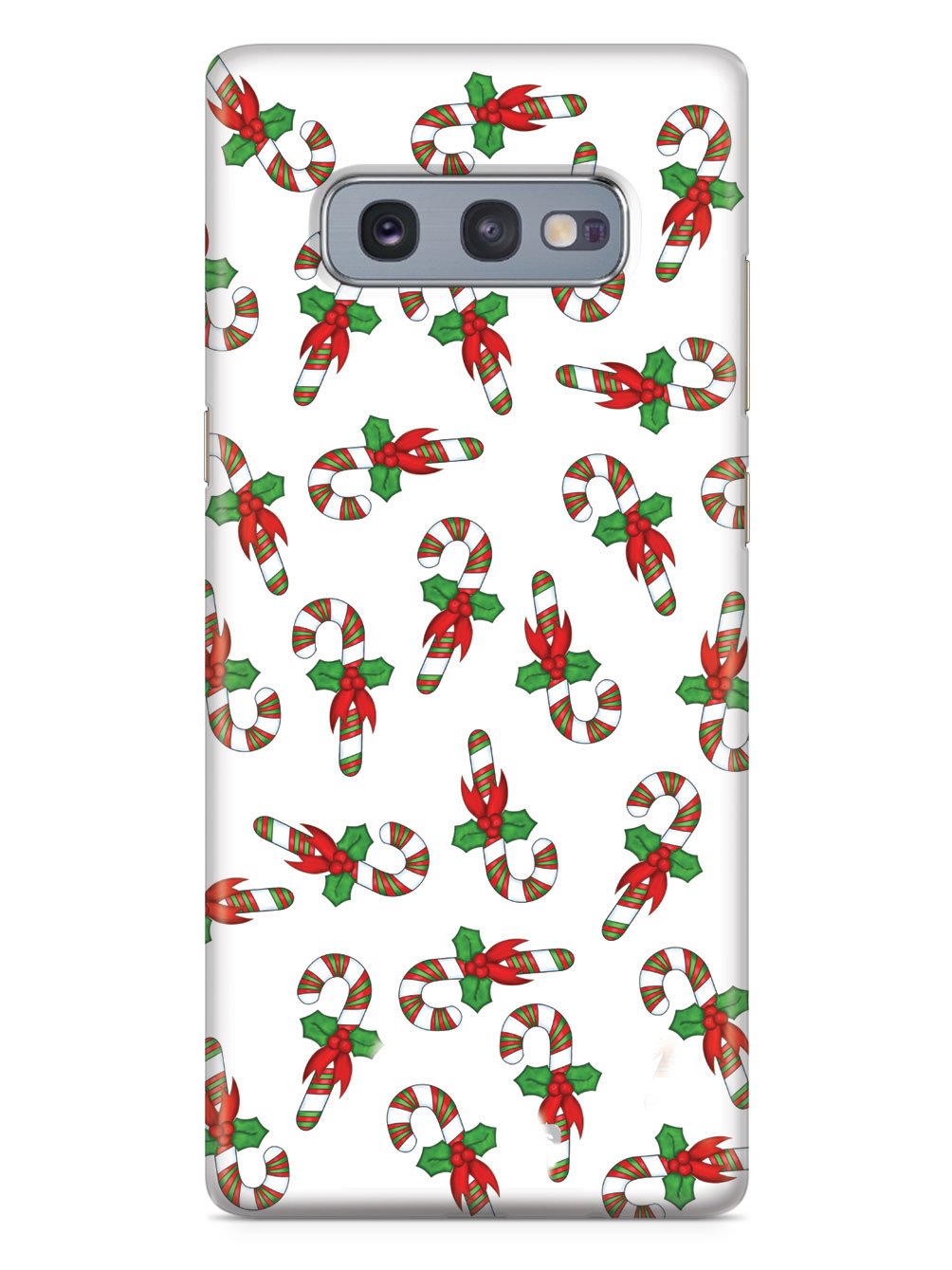 Candy Canes Christmas Pattern Case