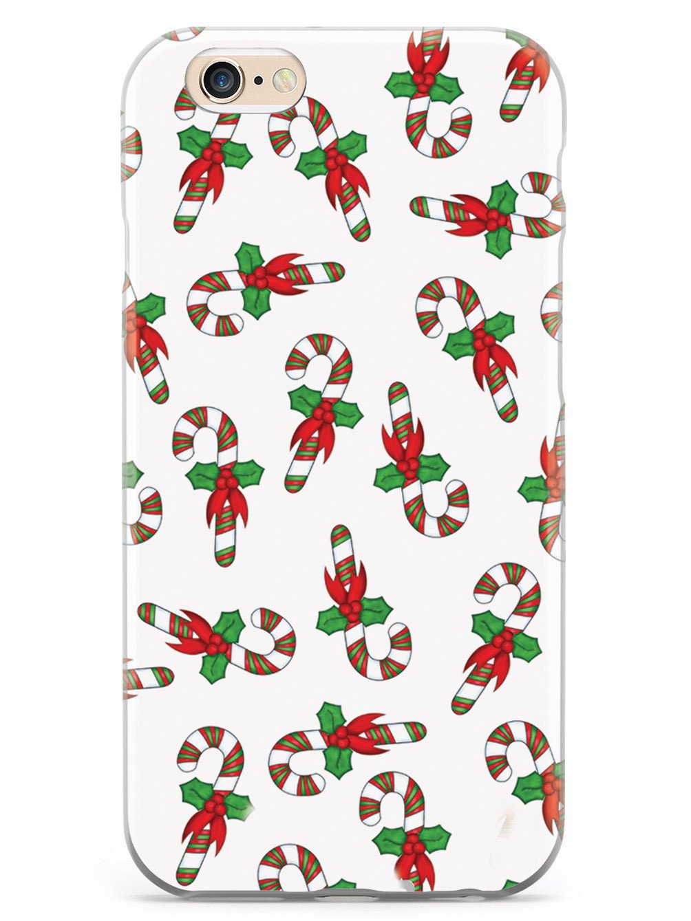 Candy Canes Christmas Pattern Case