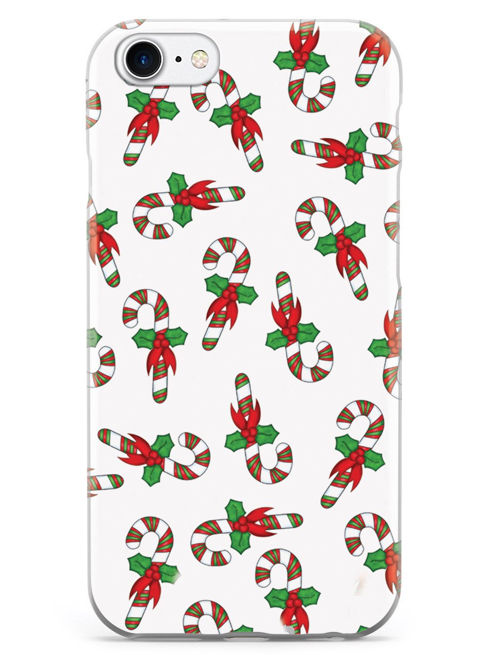 Candy Canes Christmas Pattern Case