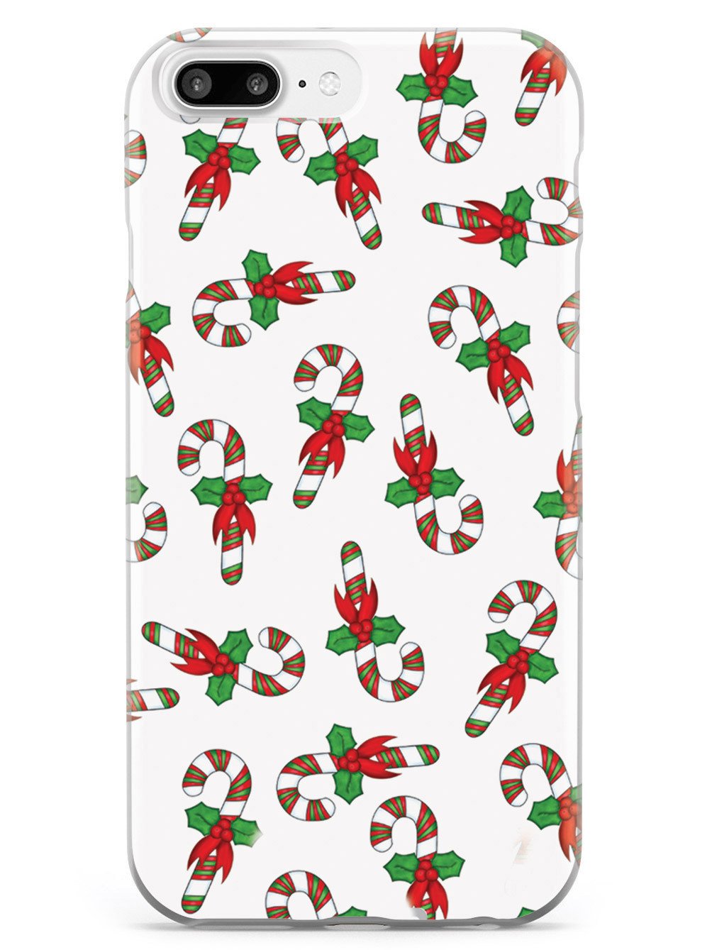 Candy Canes Christmas Pattern Case