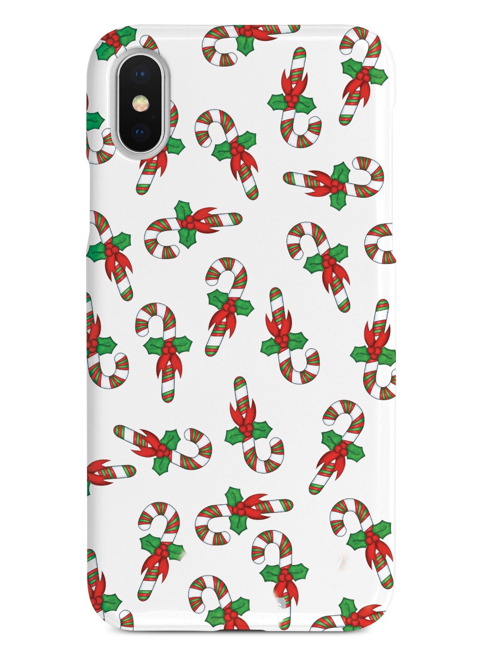 Candy Canes Christmas Pattern Case