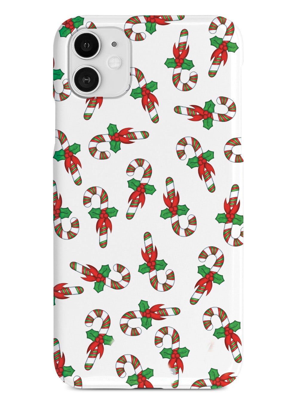 Candy Canes Christmas Pattern Case