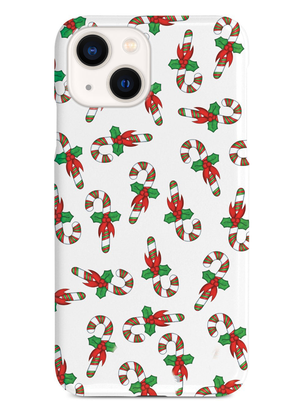 Candy Canes Christmas Pattern Case